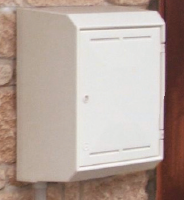 Surface Mounted Meter Box shown on wall