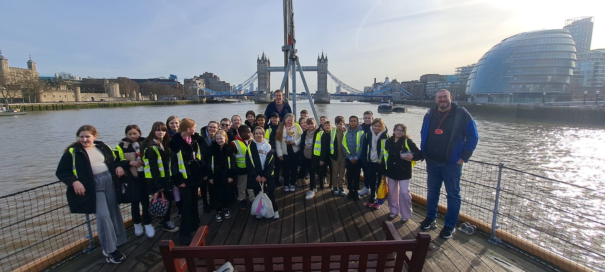 Northern Gas Networks and Hull and East Yorkshire Childrens University partnership London trip